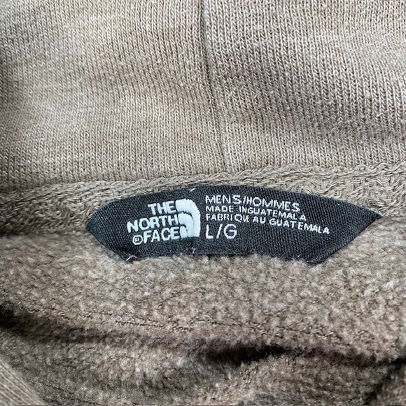 The North Face Mens Brown Bear Graphic Pullover Hoodie Sweatshirt Large L - Picture 2 of 12